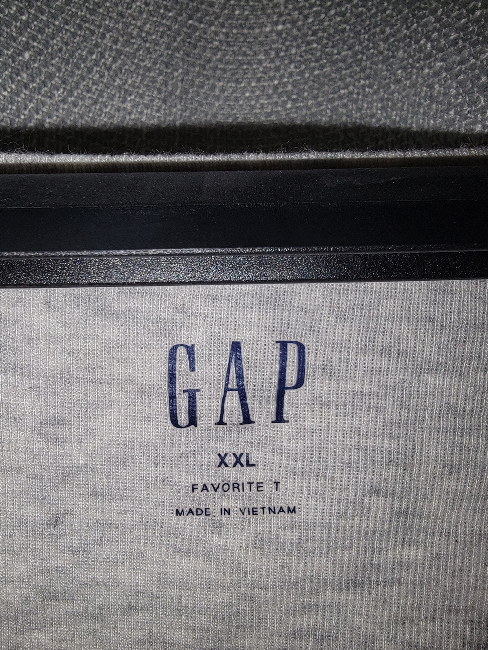GAP Light Gray Long Sleeve Crewneck Top - Picture 2 of 5